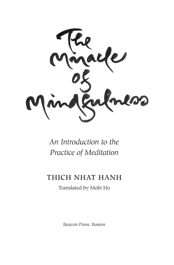 the miracle of mindfulness, gift edition: an introduction to the practice of meditation - Ảnh 4
