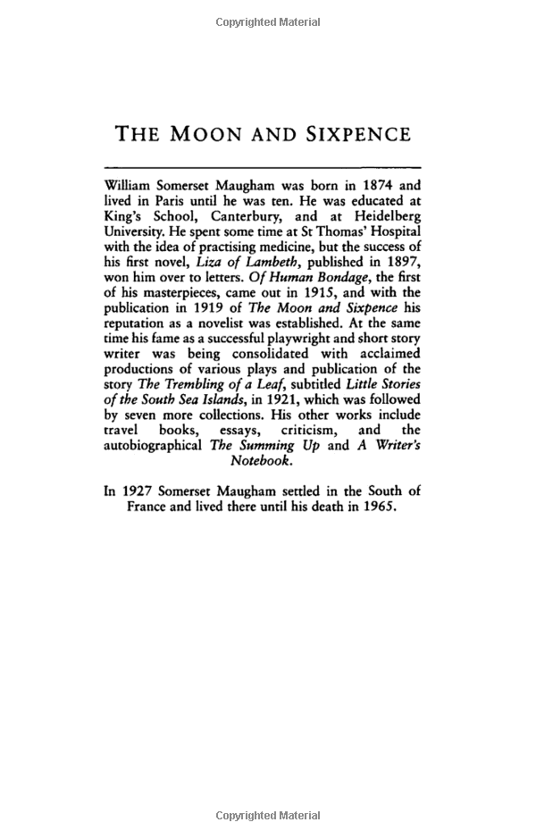 the moon and sixpence - Ảnh 3