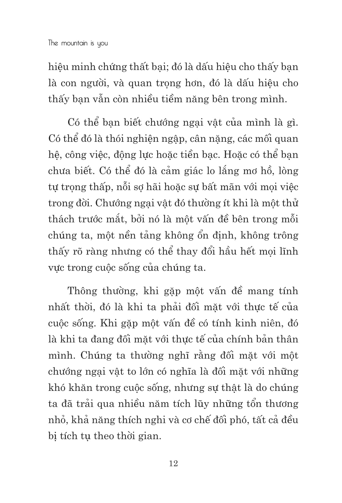 the mountain is you: nếu không giải quyết vấn đề, bạn sẽ trở thành vấn đề - Ảnh 12