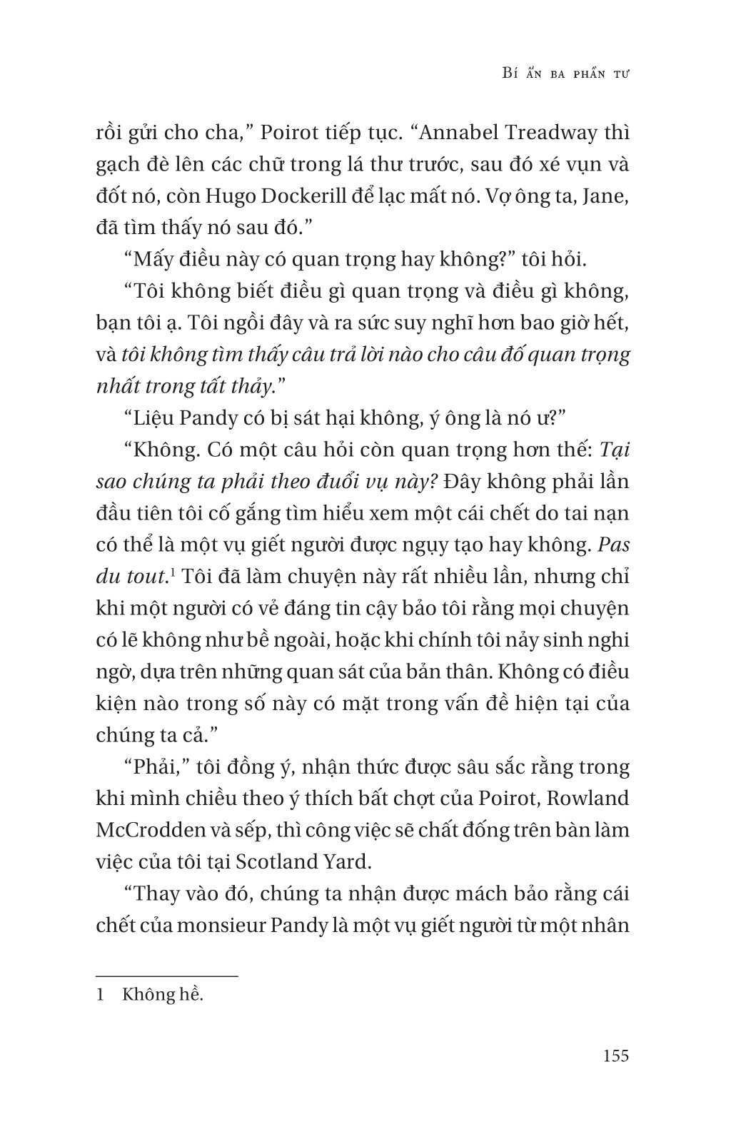 the mystery of three quarters - bí ẩn ba phần tư - Ảnh 5