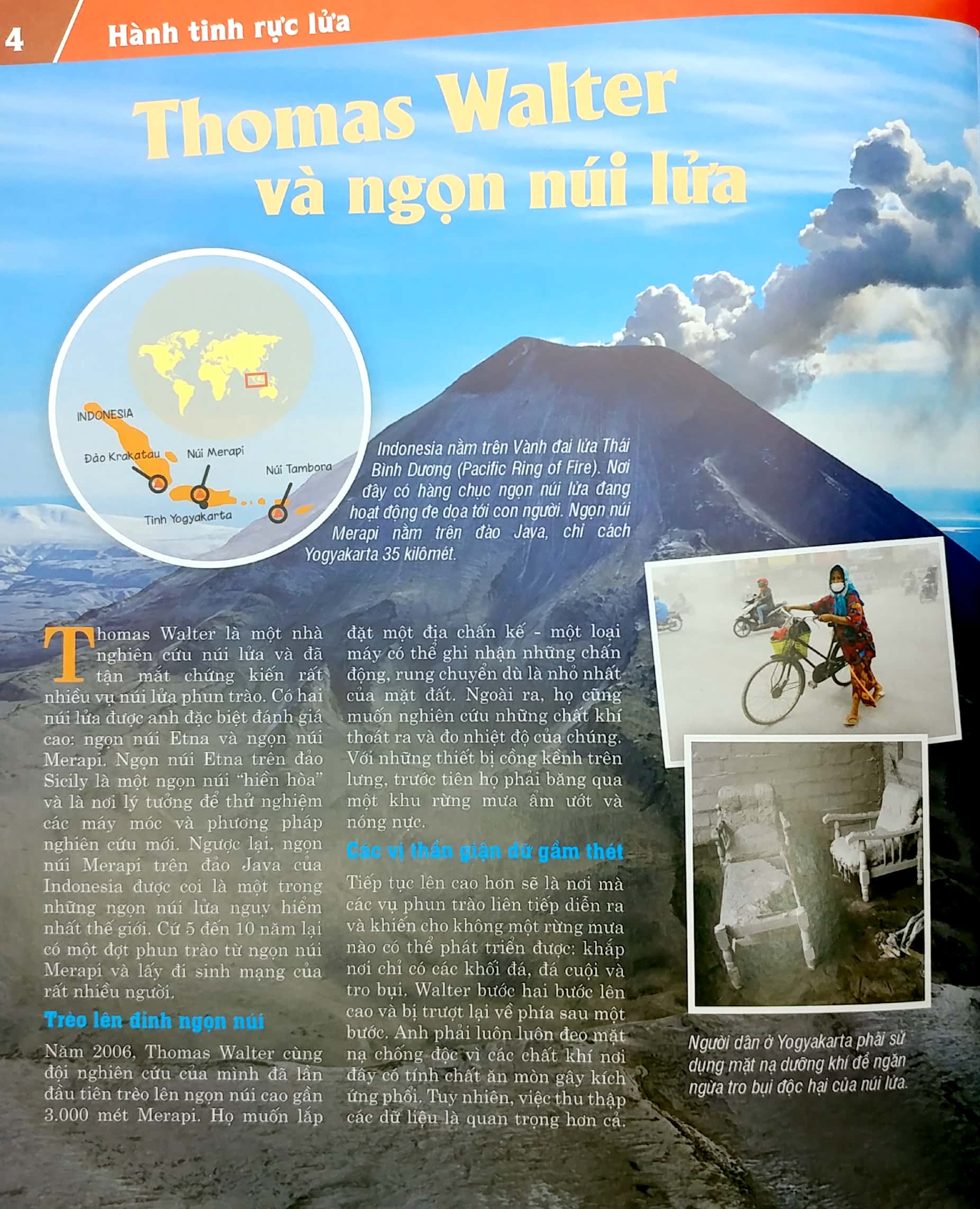 thế nào và tại sao - núi lửa - lửa từ lòng đất - bìa cứng (tái bản 2023) - Ảnh 5