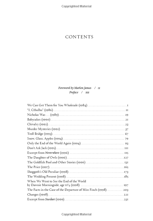 the neil gaiman reader: selected fiction - Ảnh 9