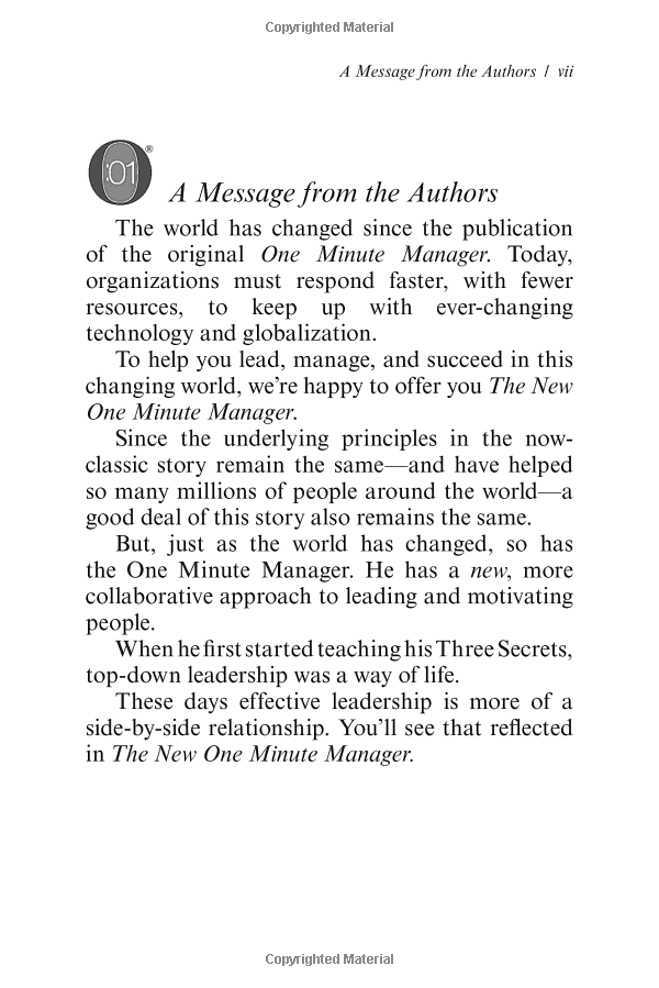 the new one minute manager - Ảnh 3