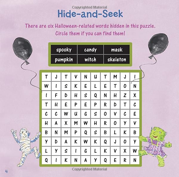 the night before halloween activity book - Ảnh 5