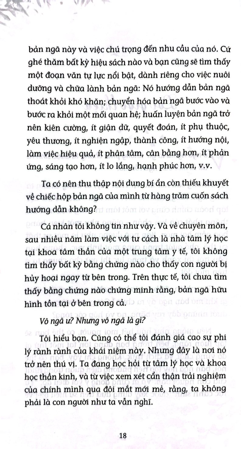 the no-self help book - ngã hay vô ngã - Ảnh 5