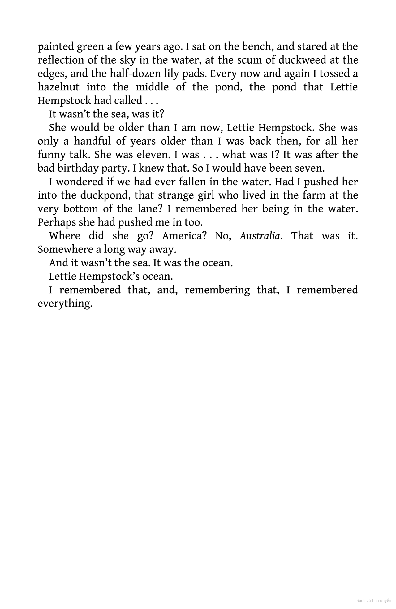 the ocean at the end of the lane - Ảnh 14