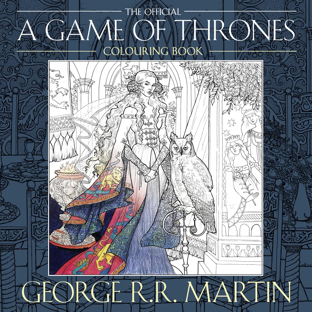 the official a game of thrones colouring book - Ảnh 2
