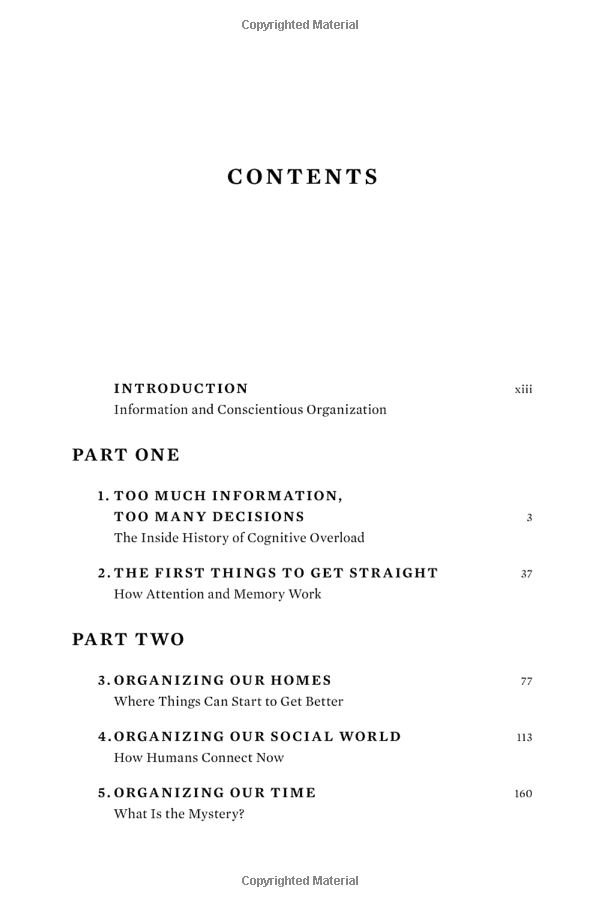 the organized mind: thinking straight in the age of information overload - Ảnh 2
