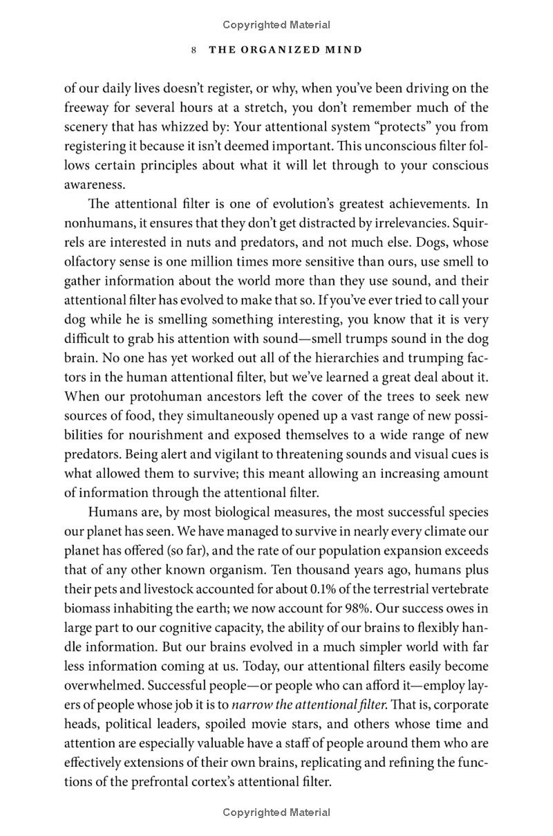 the organized mind: thinking straight in the age of information overload - Ảnh 9