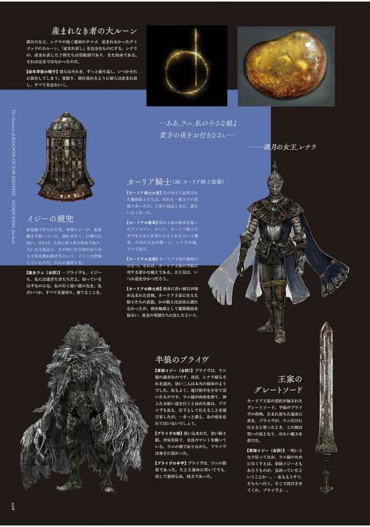 the overture of shadow of the erdtree elden ring fan book - Ảnh 5