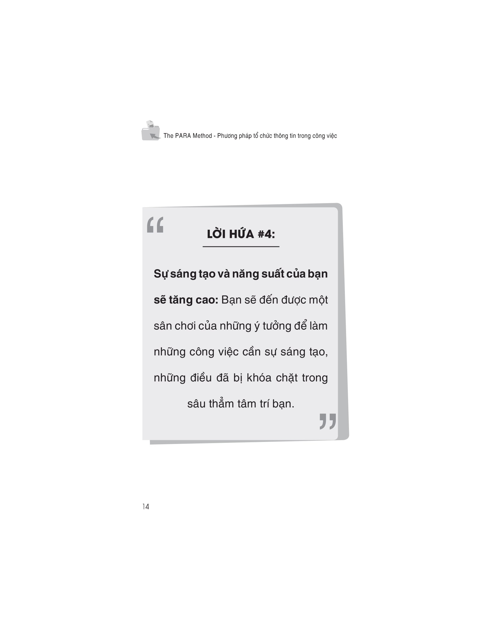 the para method - phương pháp tổ chức thông tin trong công việc - Ảnh 12