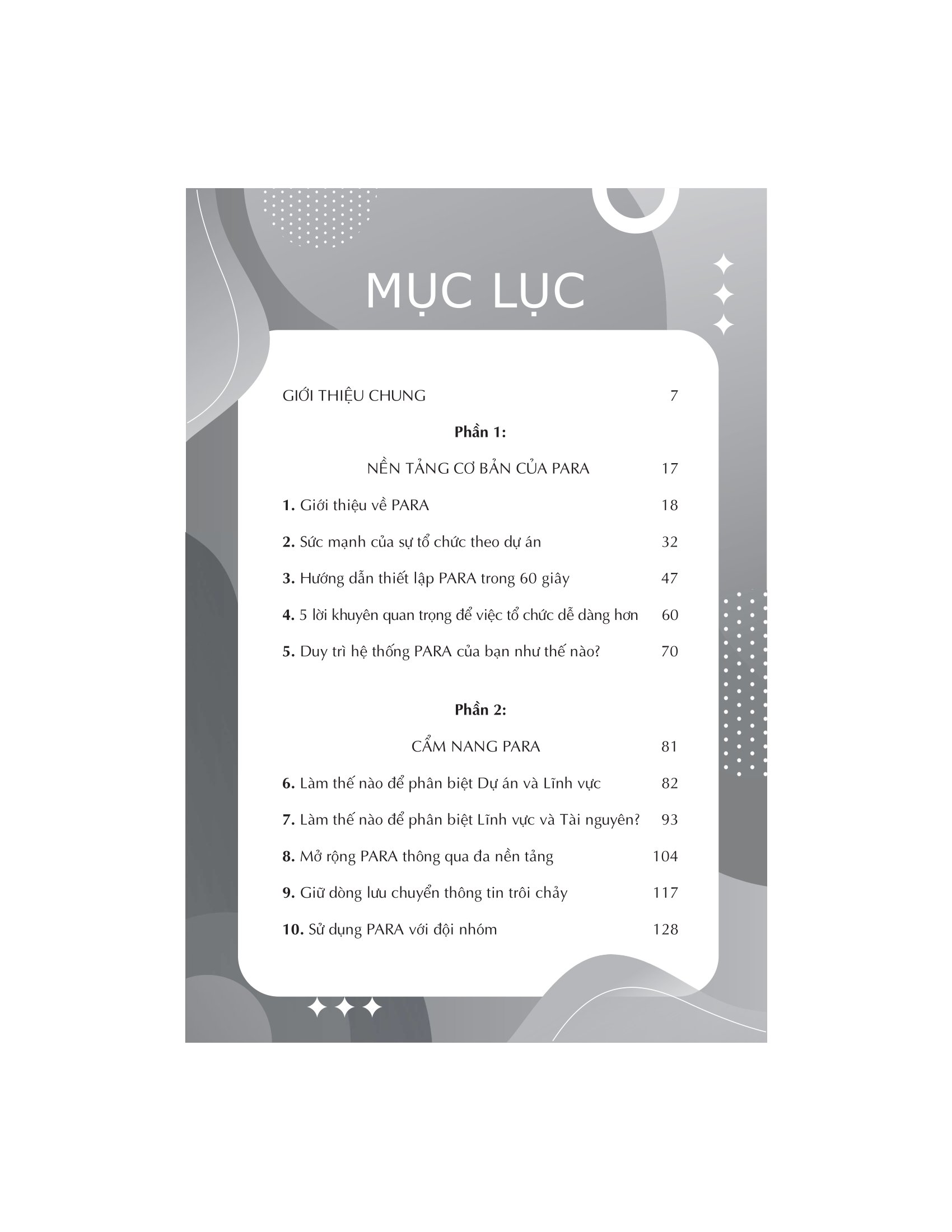 the para method - phương pháp tổ chức thông tin trong công việc - Ảnh 3