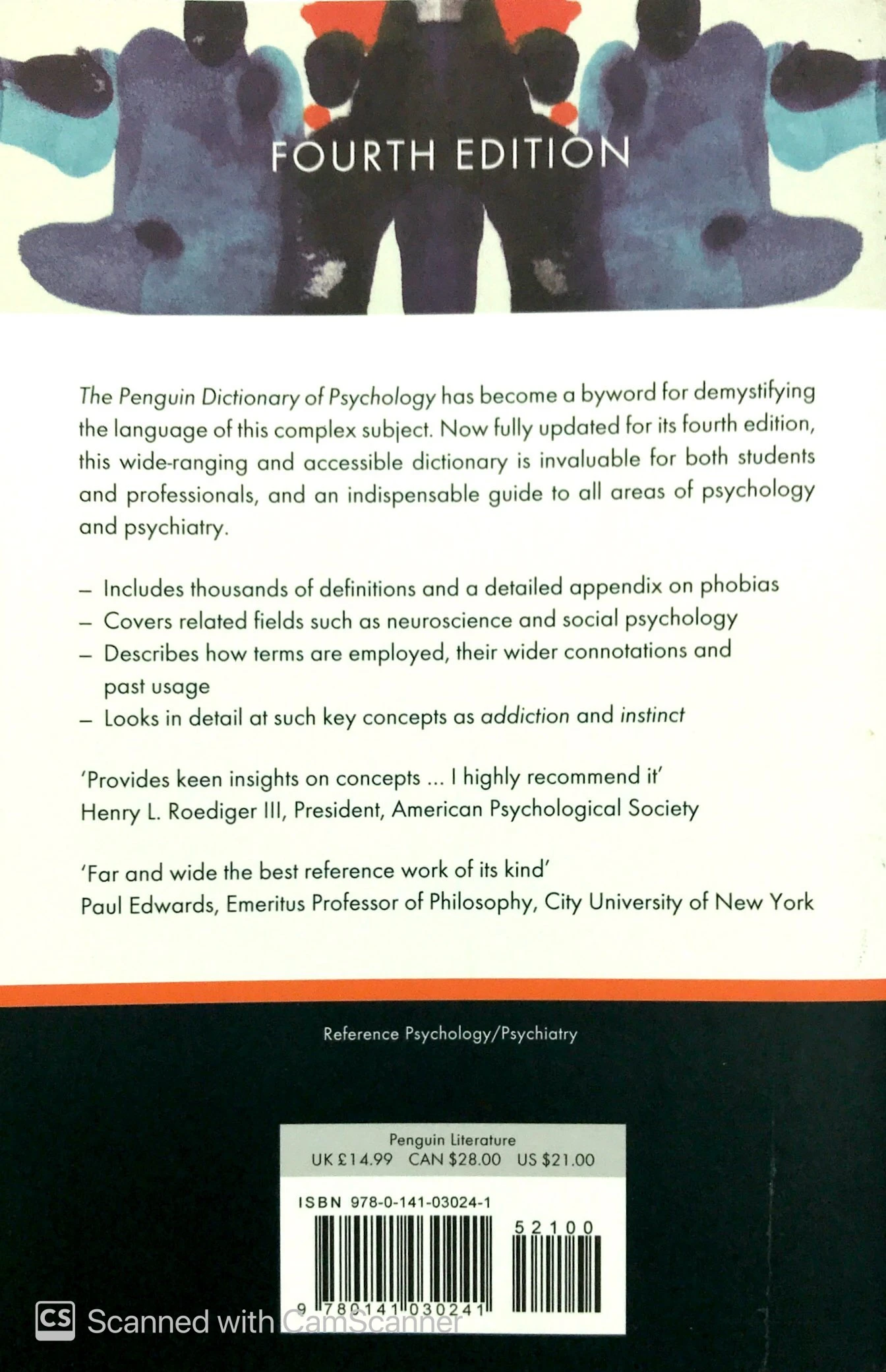 the penguin dictionary of psychology: fourth edition - Ảnh 11