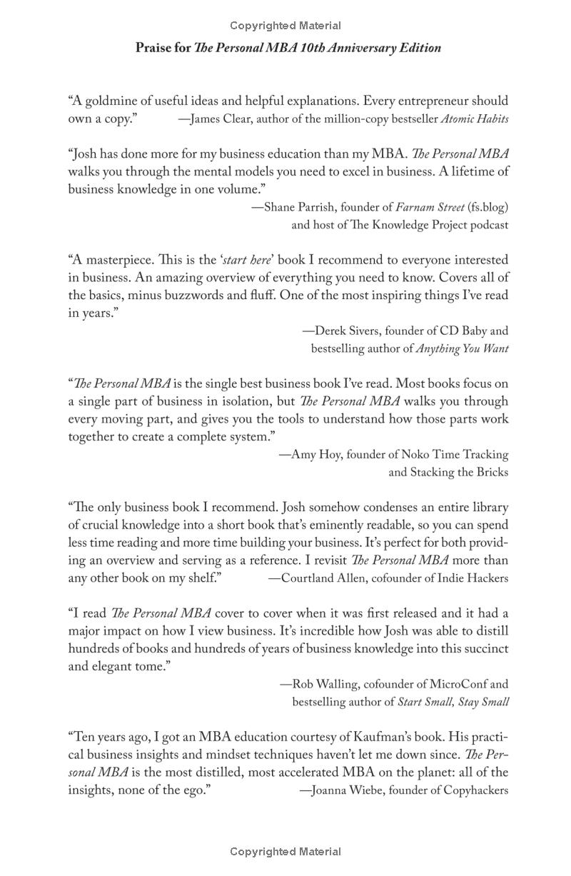 the personal mba 10th anniversary edition - Ảnh 3