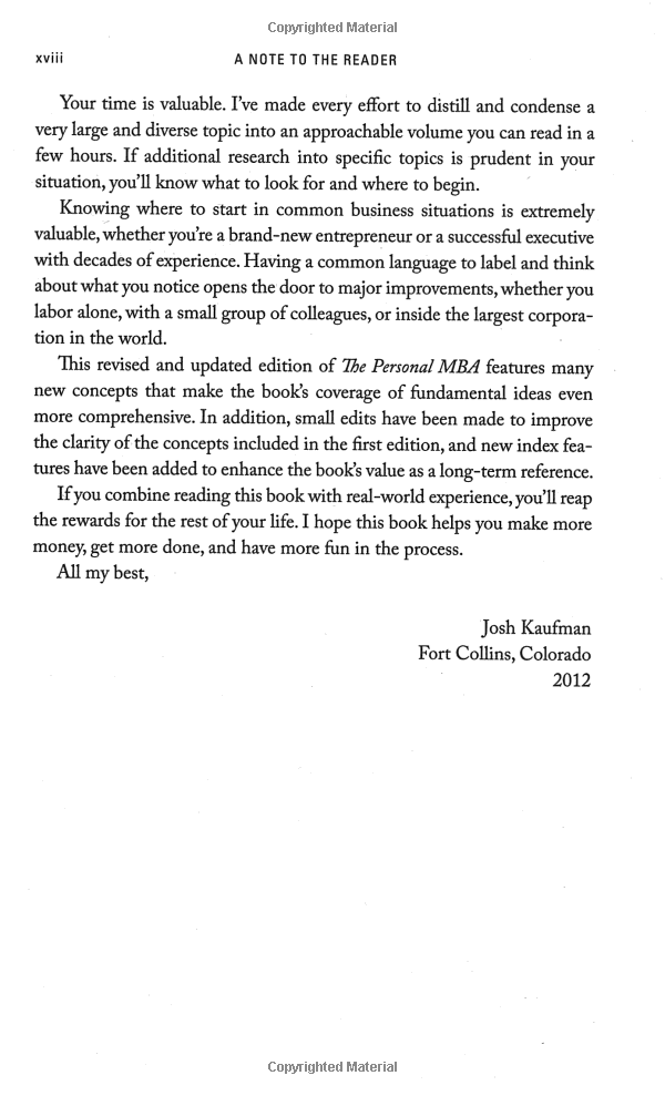 the personal mba - Ảnh 3