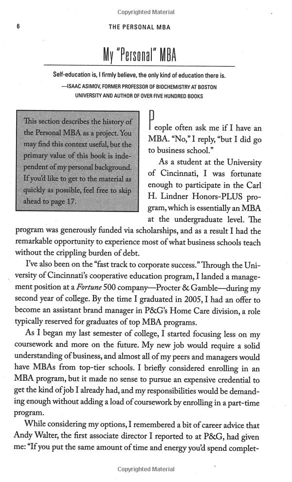 the personal mba - Ảnh 5