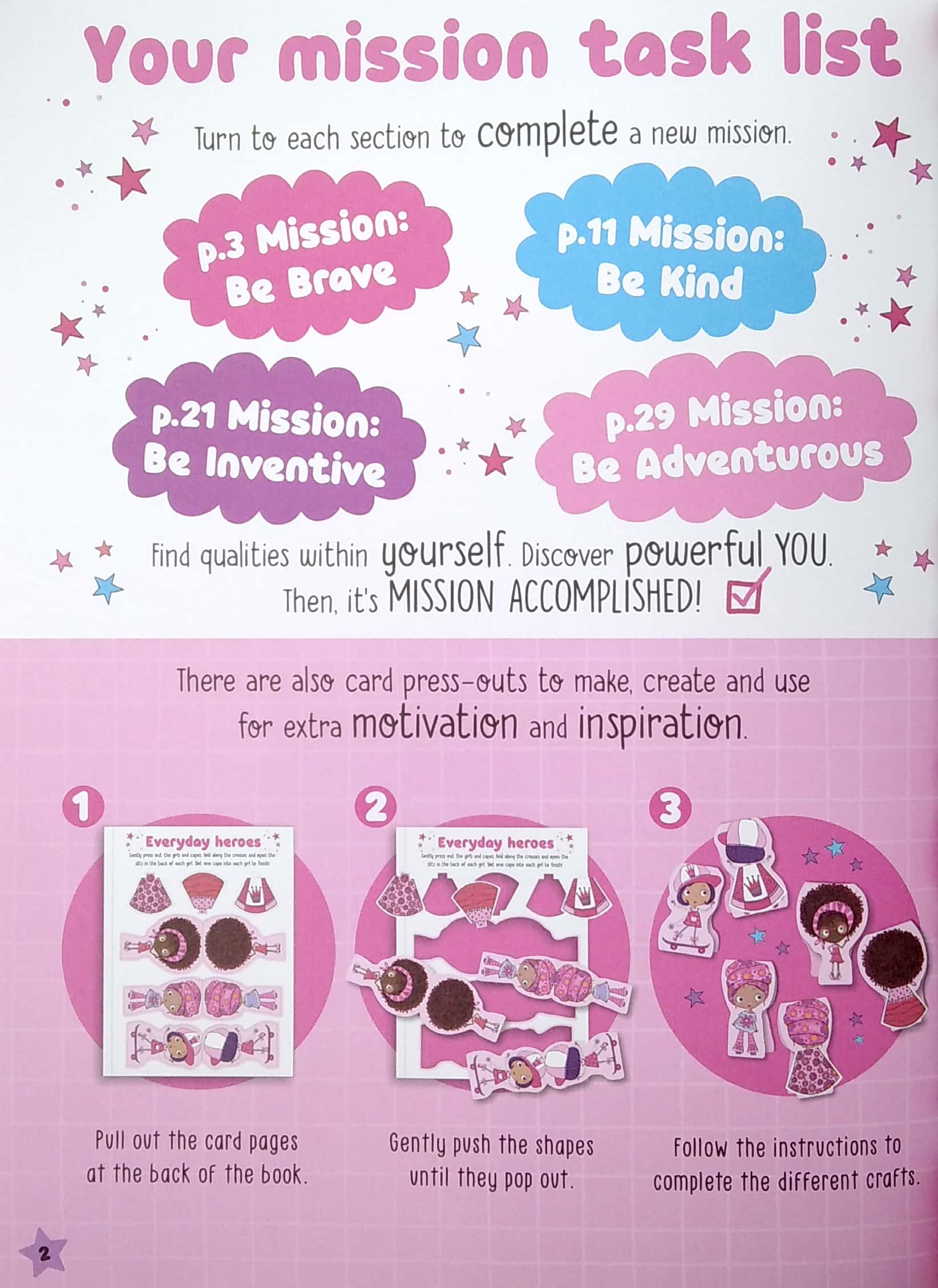 the pink and powerfuls sticker activity books - Ảnh 4