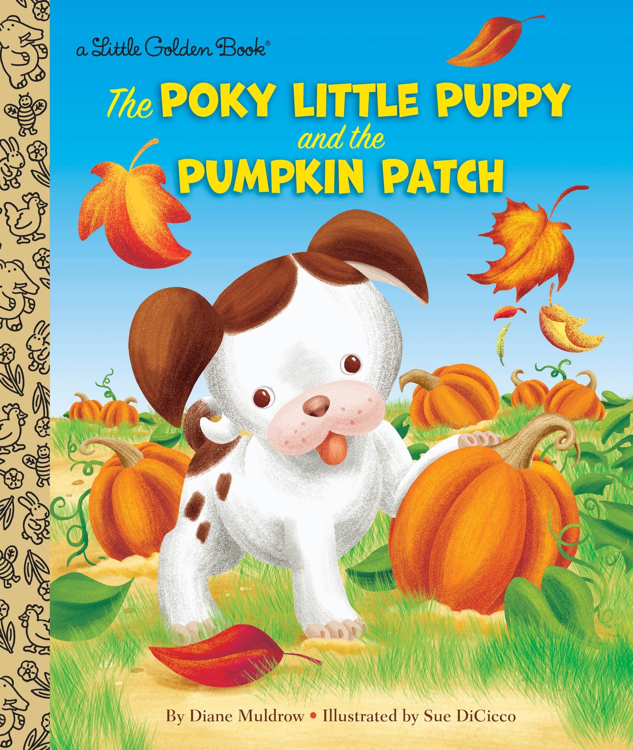 the poky little puppy and the pumpkin patch (a little golden book) - Ảnh 2