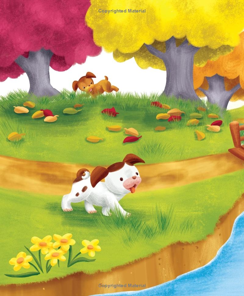 the poky little puppy and the pumpkin patch (a little golden book) - Ảnh 3