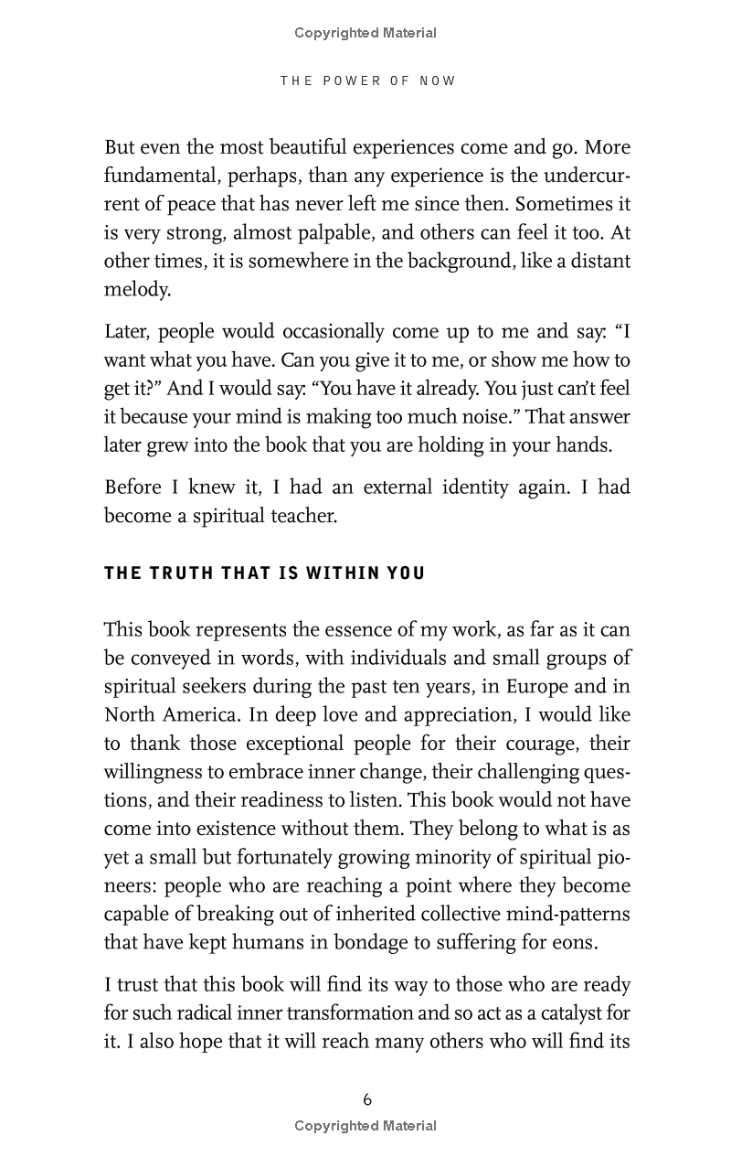 The Power Of Now: A Guide To Spiritual Enlightenment - Ảnh 13