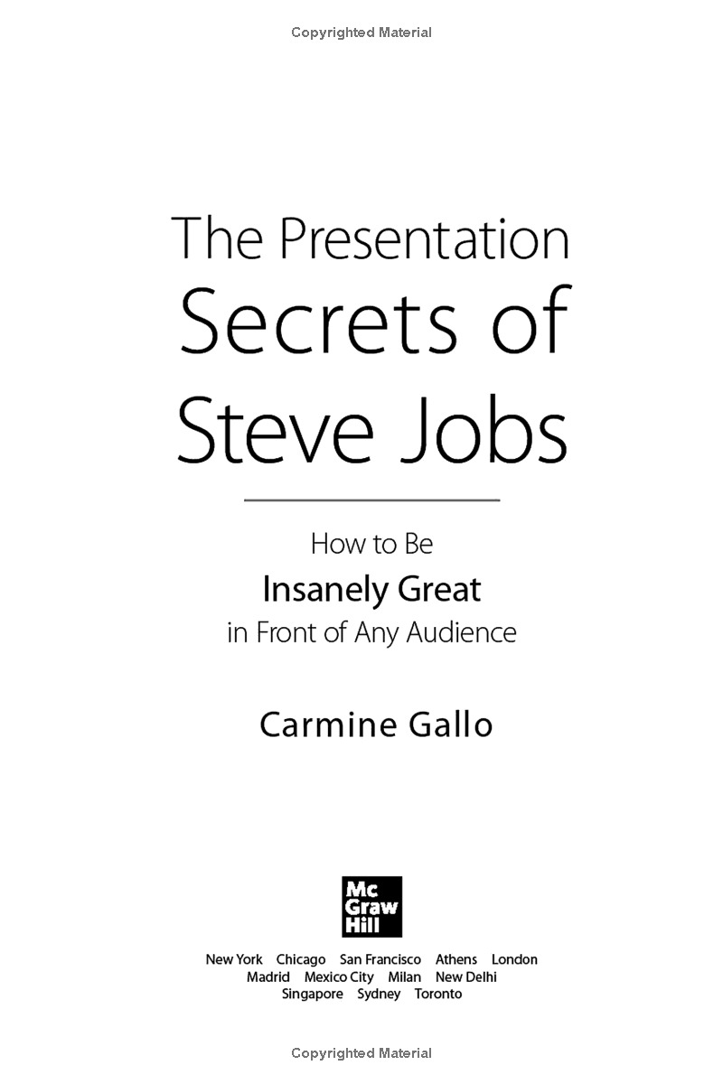 the presentation secrets of steve jobs: how to be insanely great in front of any audience - Ảnh 3