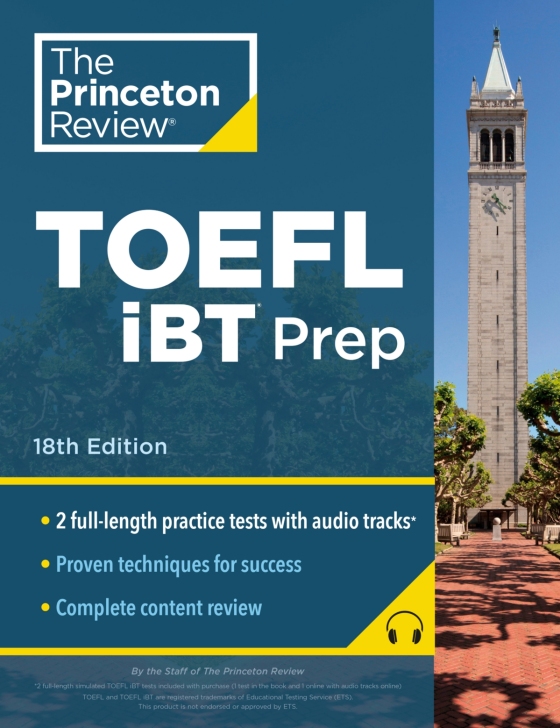 the princeton review toefl ibt prep with audio/listening tracks, 18th edition - Ảnh 2