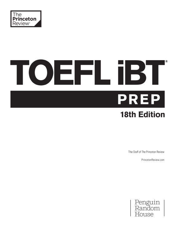the princeton review toefl ibt prep with audio/listening tracks, 18th edition - Ảnh 3