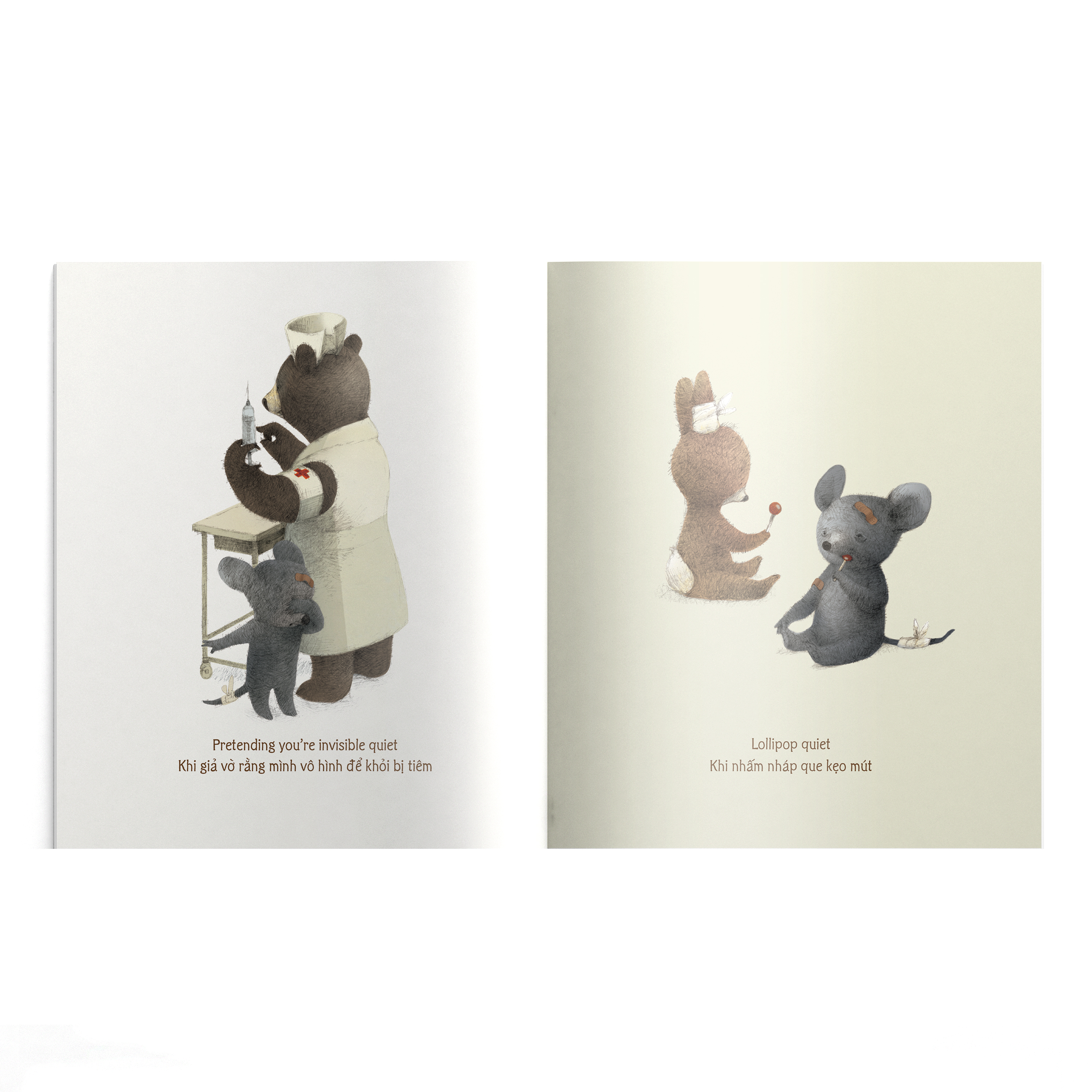 the quiet book - khoảnh khắc im lặng - song ngữ anh-việt - Ảnh 5