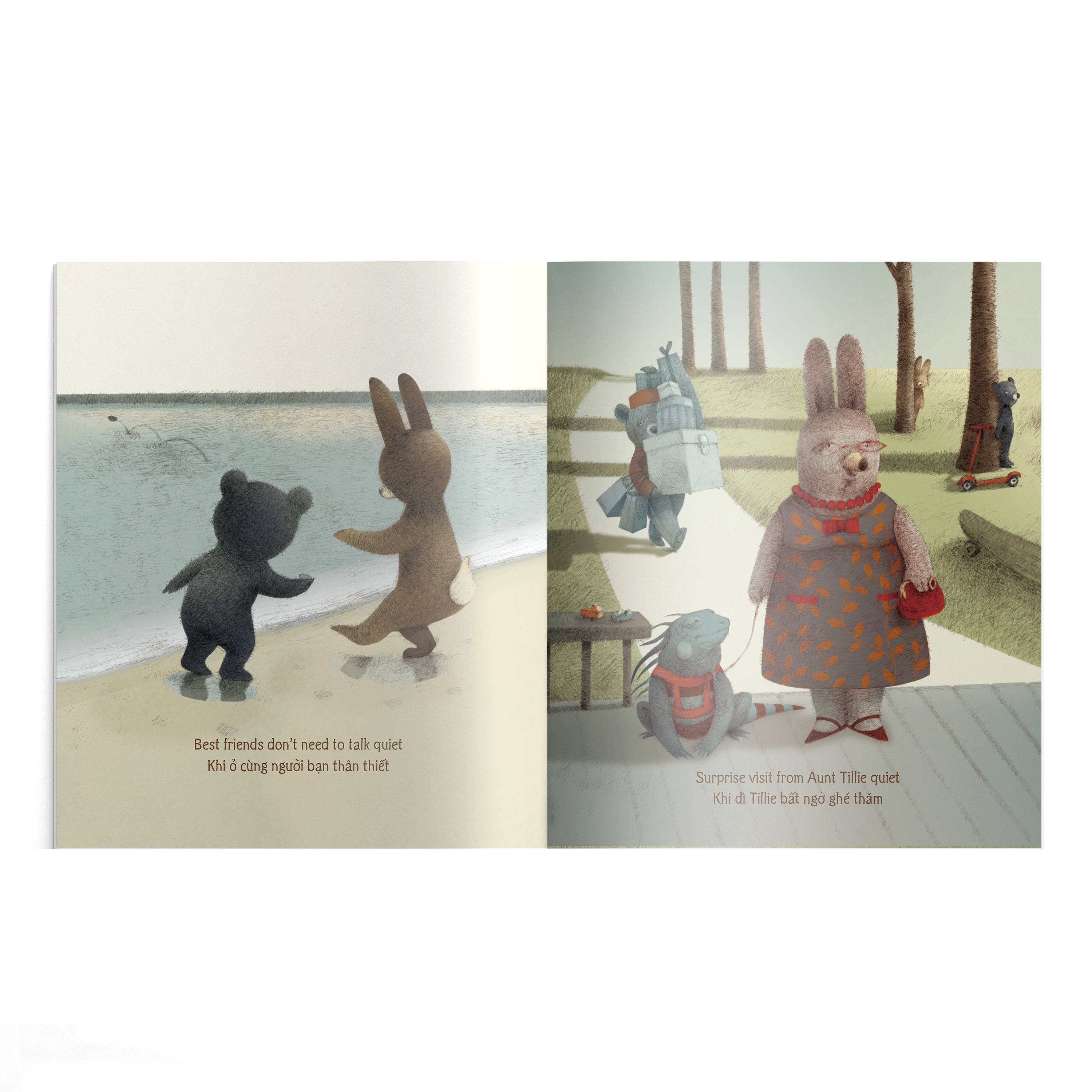 the quiet book - khoảnh khắc im lặng - song ngữ anh-việt - Ảnh 6