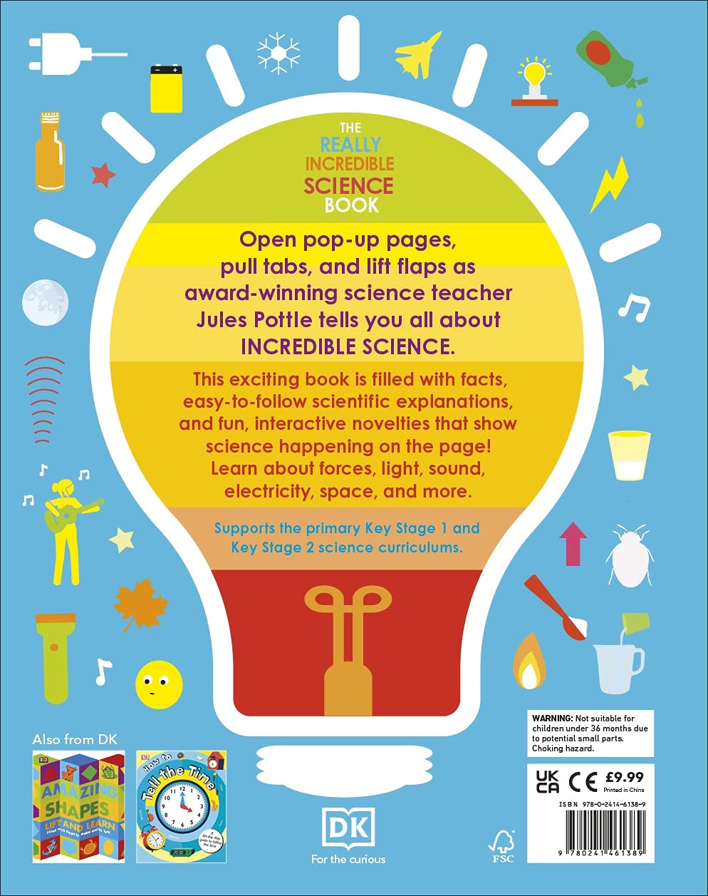 the really incredible science book (my really fun maths and science books) - Ảnh 7