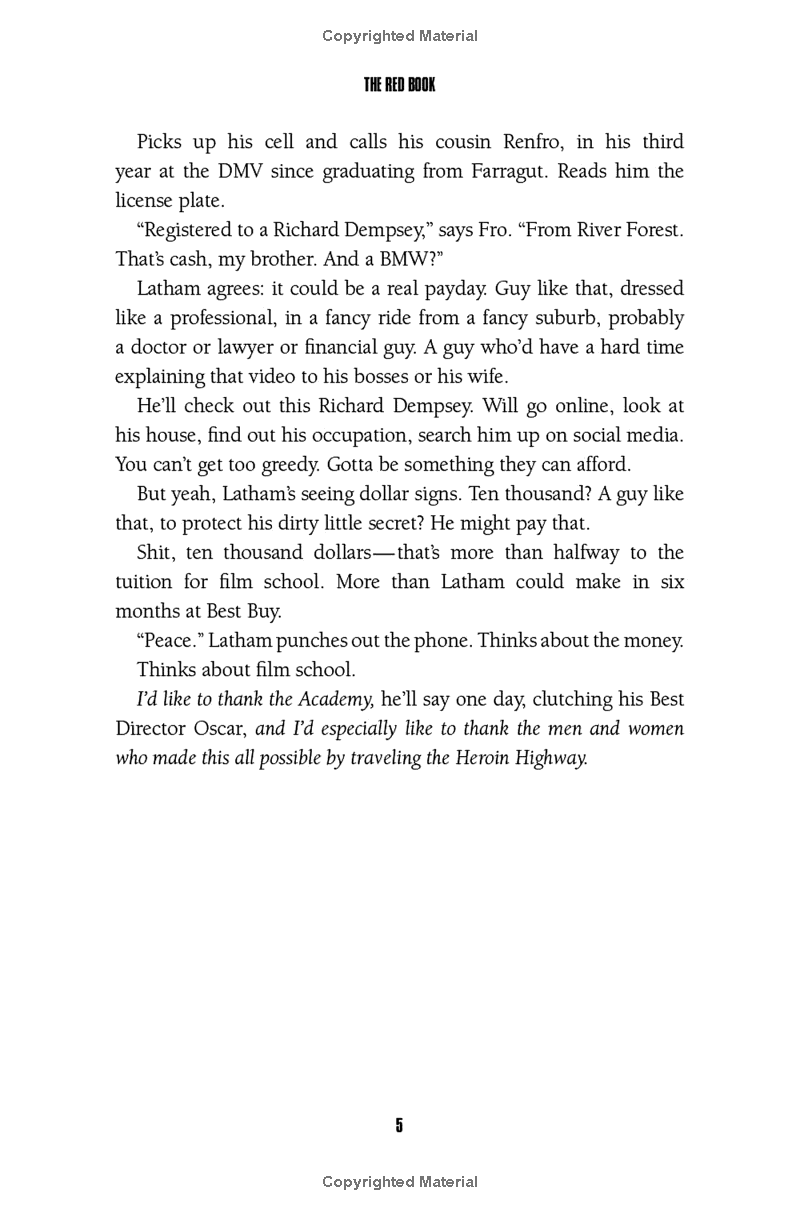 the red book (a billy harney thriller, 2) - Ảnh 7