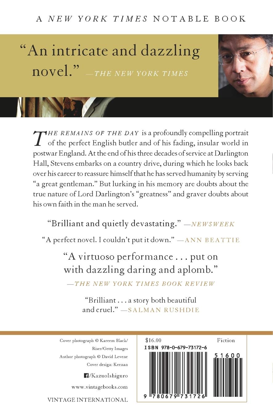 the remains of the day (vintage international) - Ảnh 10