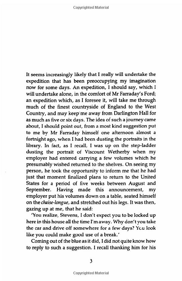 the remains of the day (vintage international) - Ảnh 14