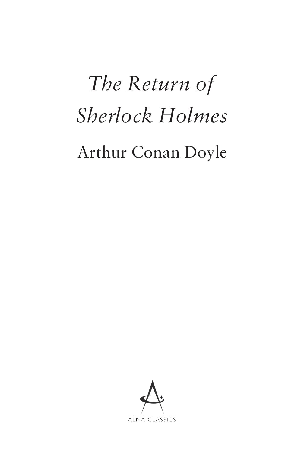 the return of sherlock holmes (alma junior classics) - Ảnh 3