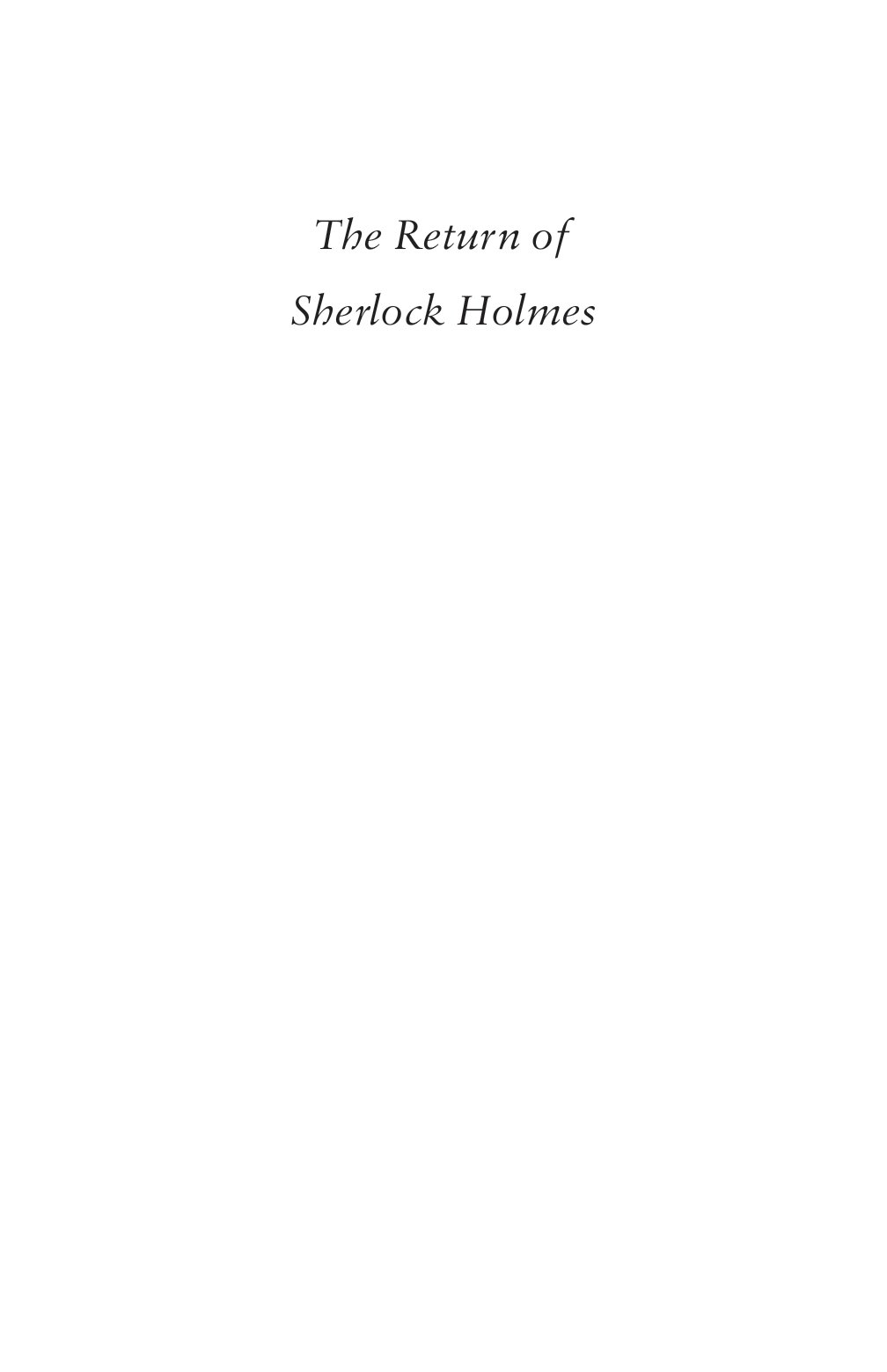 the return of sherlock holmes (alma junior classics) - Ảnh 6