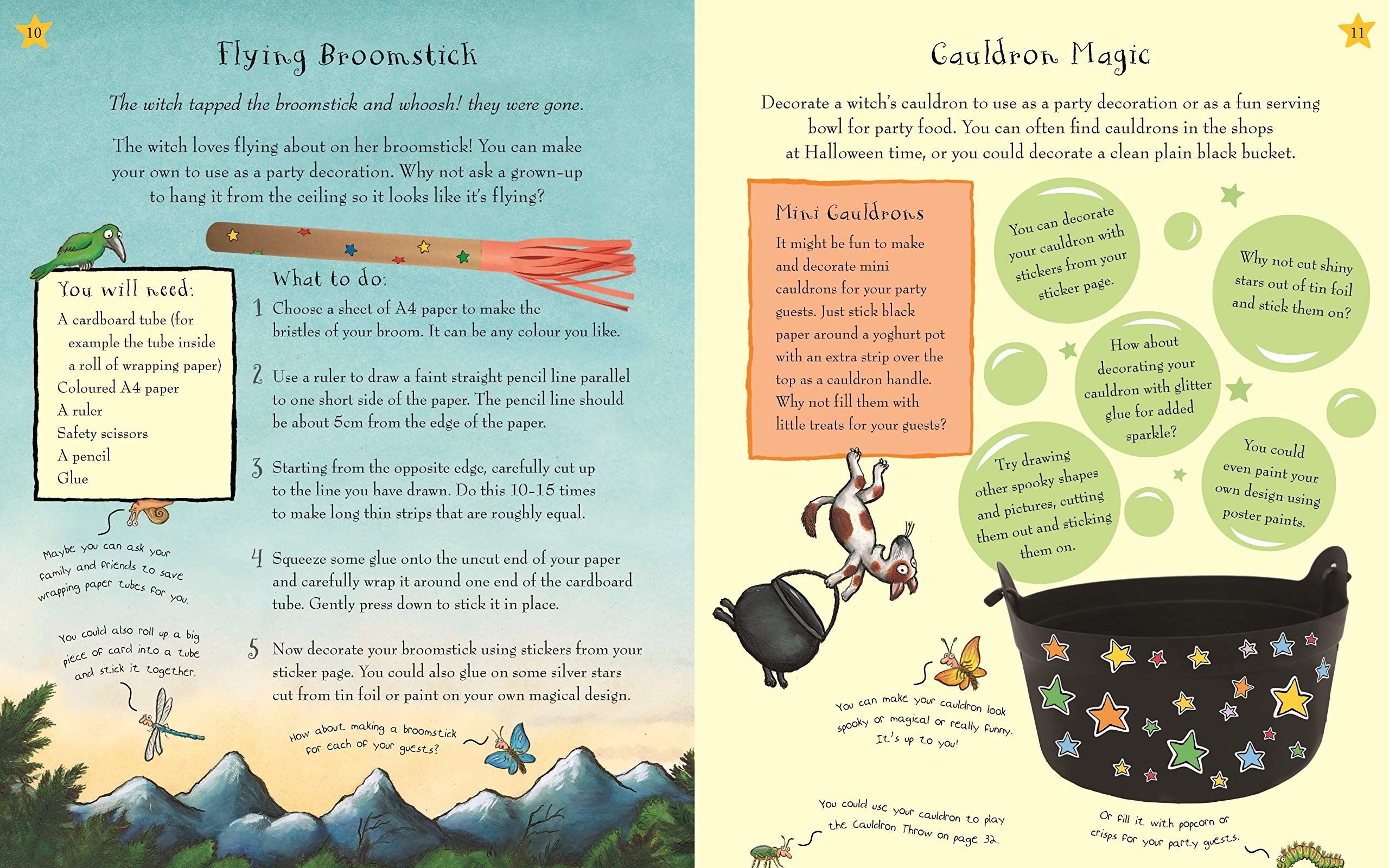 the room on the broom party book - Ảnh 3