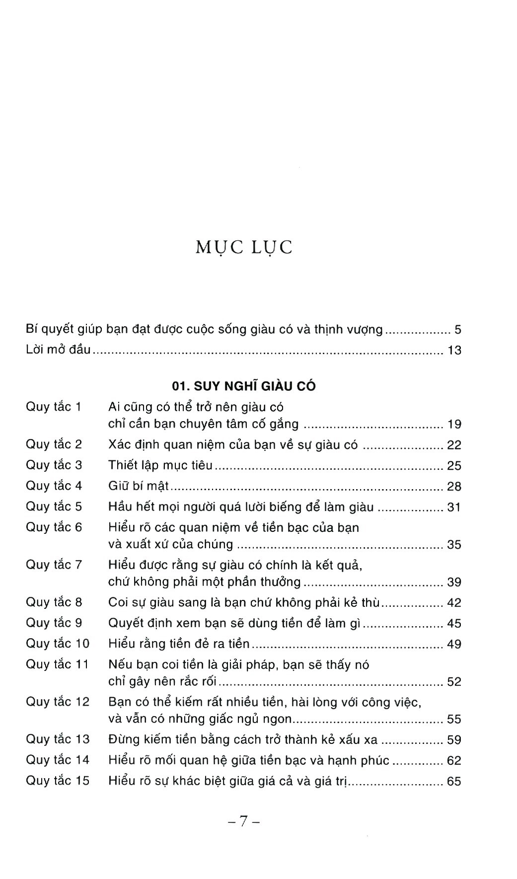 the rules of wealth - những quy tắc để giàu có (tái bản 2023) - Ảnh 3