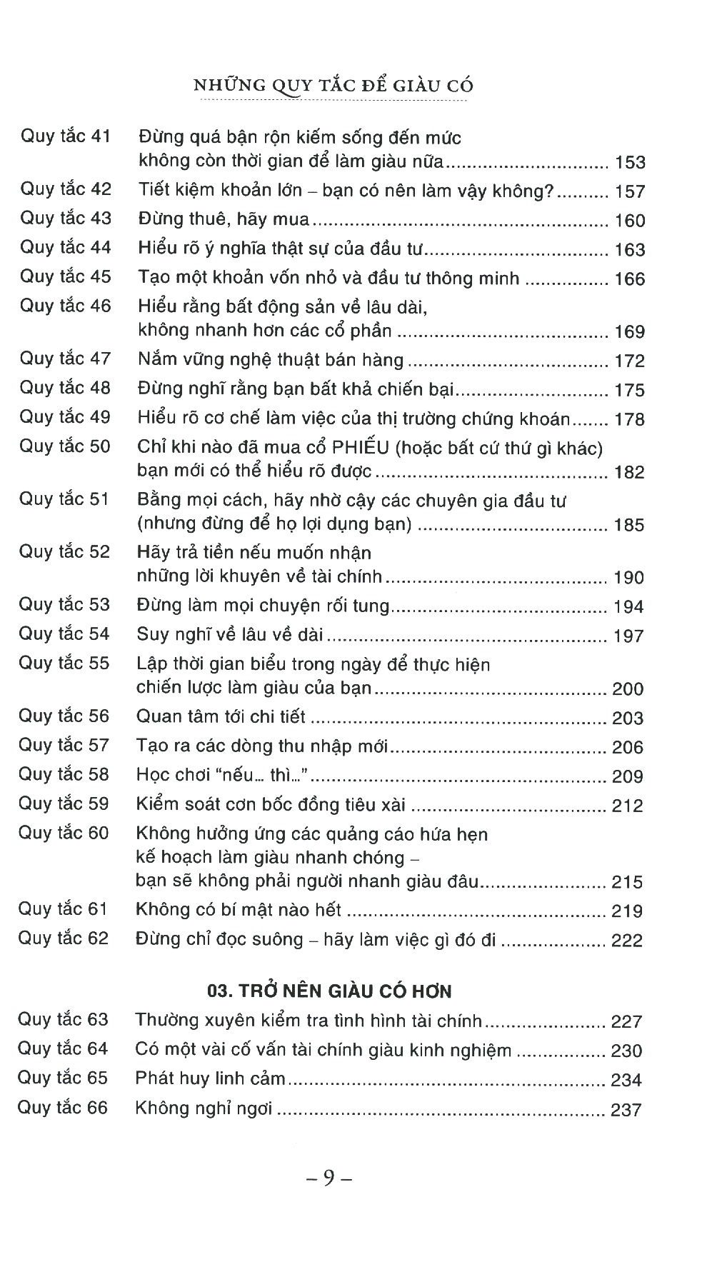 the rules of wealth - những quy tắc để giàu có (tái bản 2023) - Ảnh 5