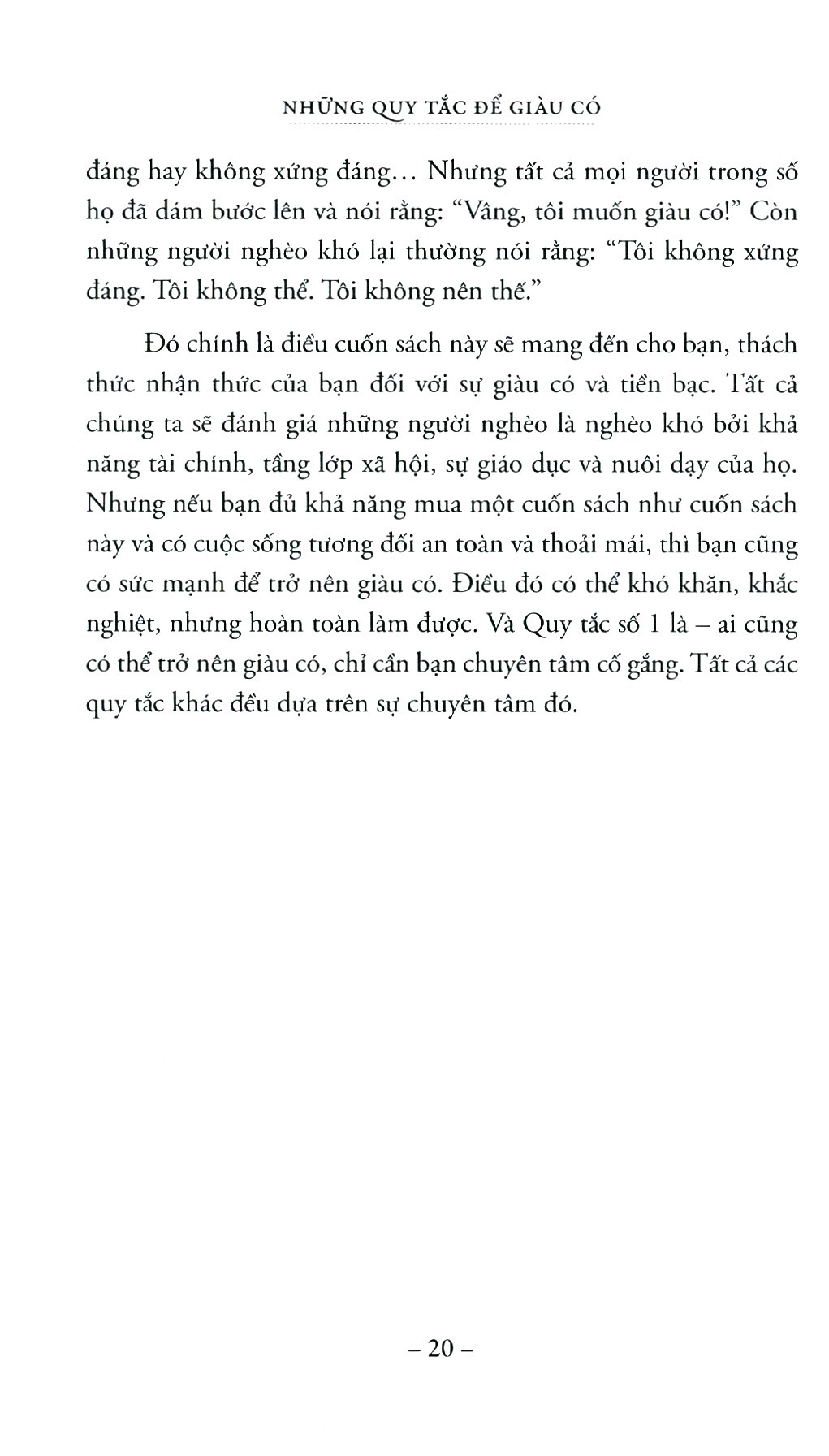the rules of wealth - những quy tắc để giàu có (tái bản 2023) - Ảnh 7