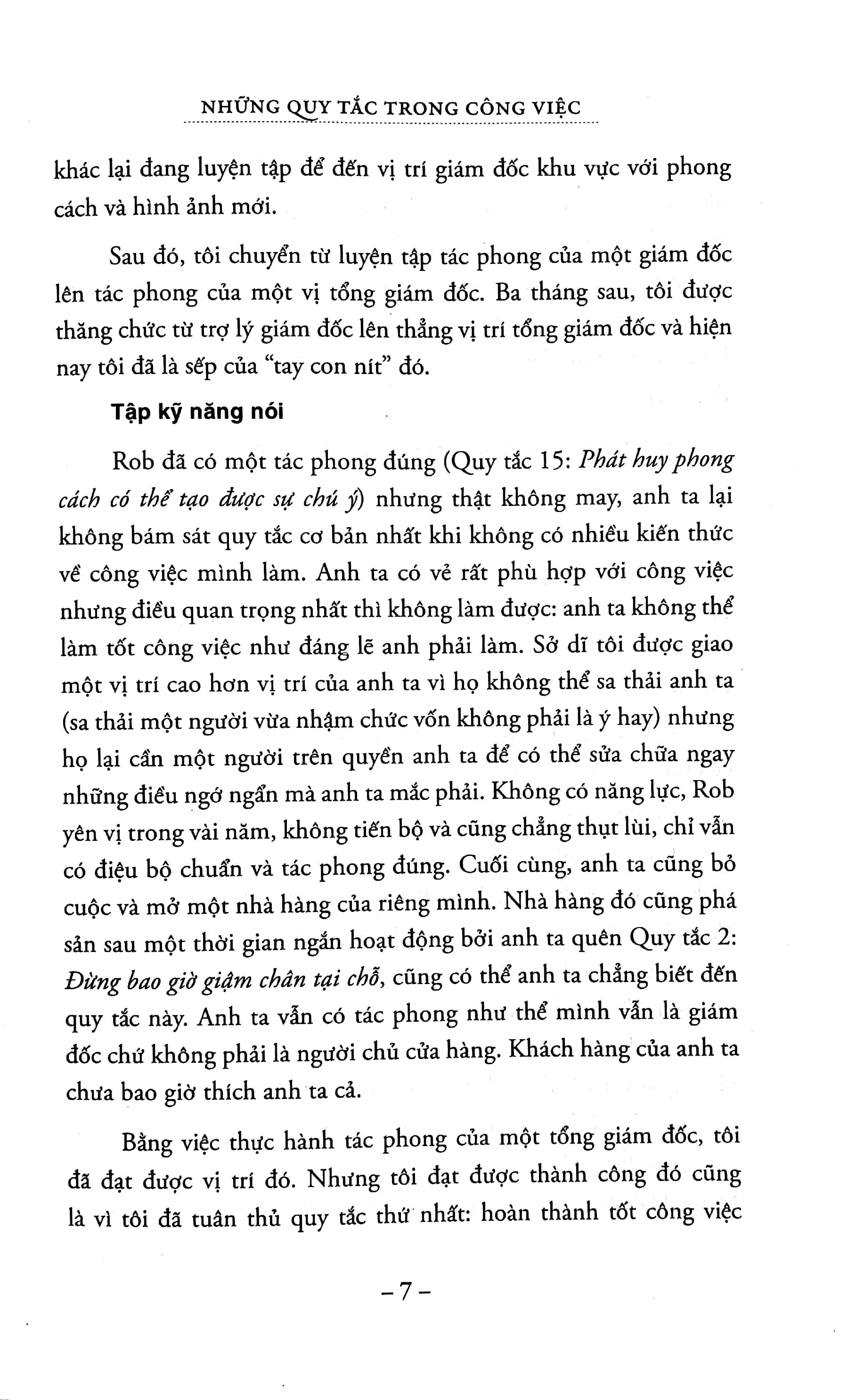 the rules of work - những quy tắc trong công việc (tái bản 2023) - Ảnh 7