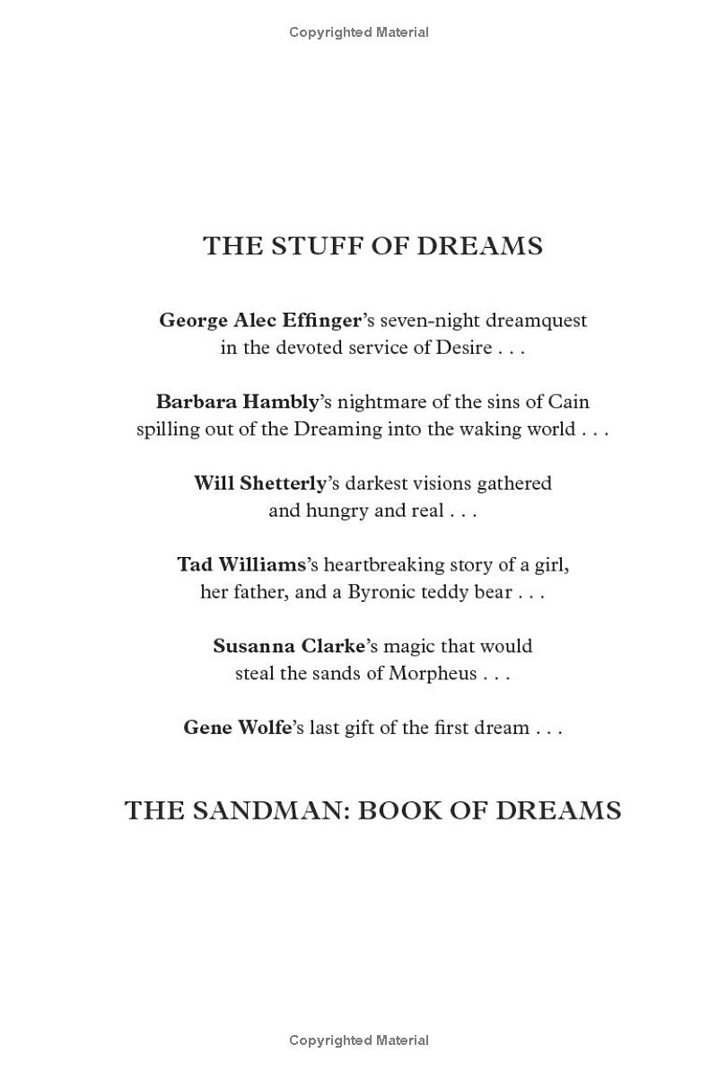 the sandman book of dreams - Ảnh 3
