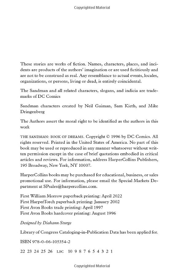 the sandman book of dreams - Ảnh 6