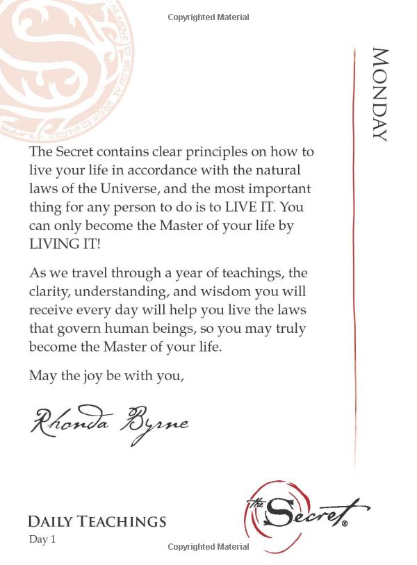 the secret : daily teachings: flip-top, tear sheet edition - Ảnh 4