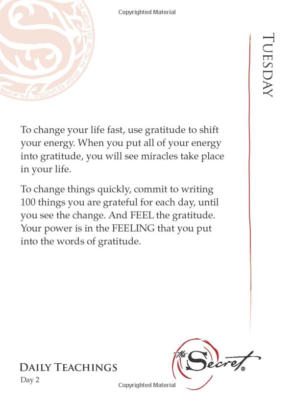 the secret : daily teachings: flip-top, tear sheet edition - Ảnh 5