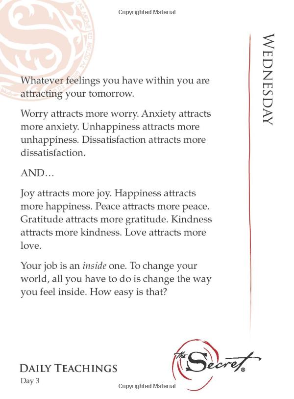 the secret : daily teachings: flip-top, tear sheet edition - Ảnh 6