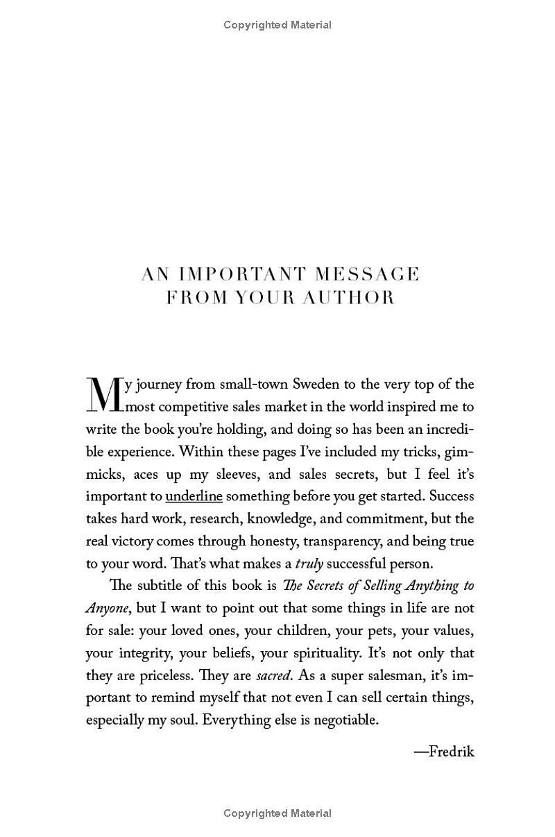 the sell: the secrets of selling anything to anyone - Ảnh 3