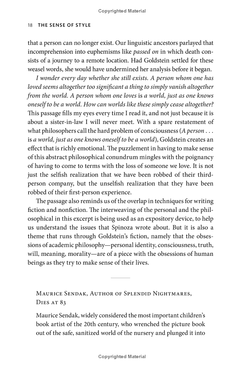 the sense of style : the thinking person's guide to writing in the 21st century - Ảnh 13