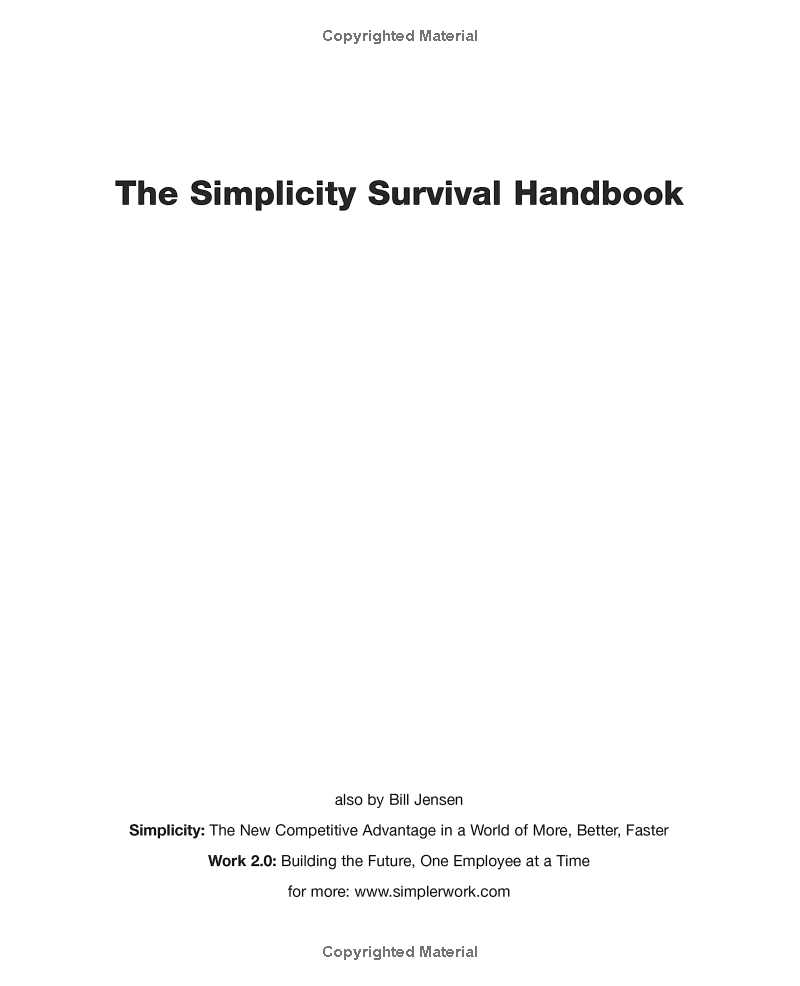 the simplicity survival handbook: 32 ways to do less and accomplish more - Ảnh 4