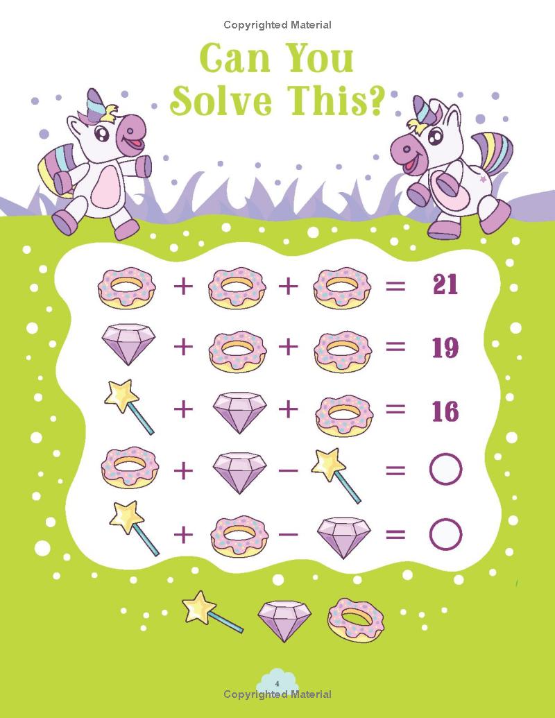 the smart unicorn activity book: magical fun, games, and puzzles! - Ảnh 7