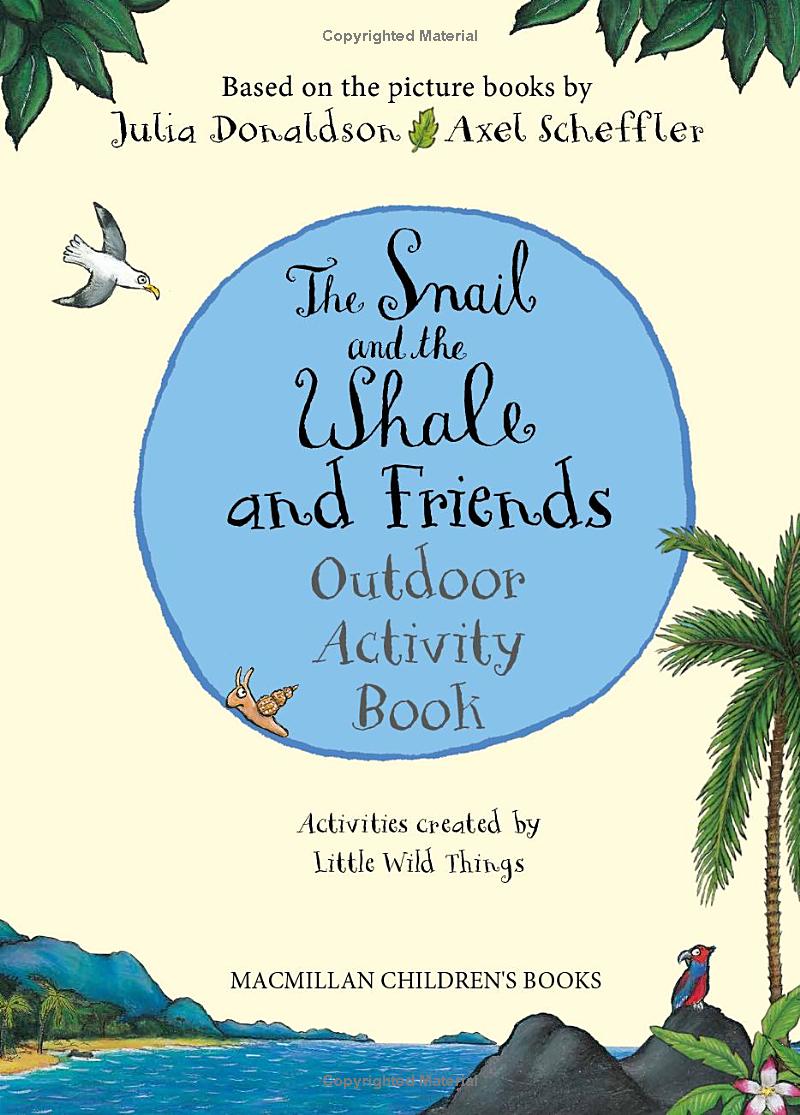 the snail and the whale and friends outdoor activity book - Ảnh 3